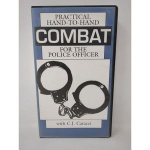 Hand to Hand Combat Police‎ Training VHS CJ Caracci VTG Cult Rare